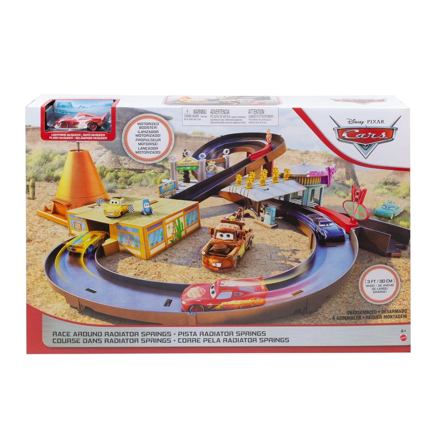 pista de cars mattel