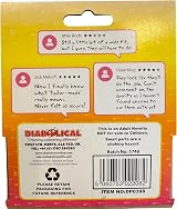 Diabolical Little Willy Condoms - Funny Prank Gift Men Size 2 cm Diameter view 2