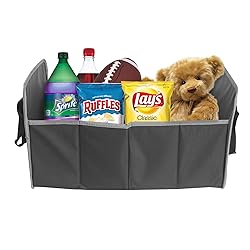 FH Group Foldable Car Storage Bin, Expandable