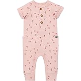 Modern Moments by Gerber unisex Short Sleeve Long Leg Romper