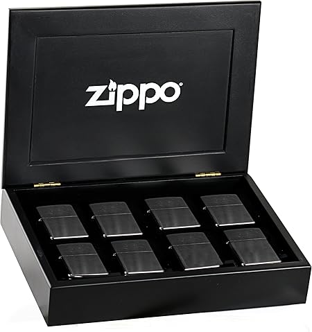 Zippo 1.701.546 - Caja de madera para encendedores, color negro: Amazon.es: Hogar