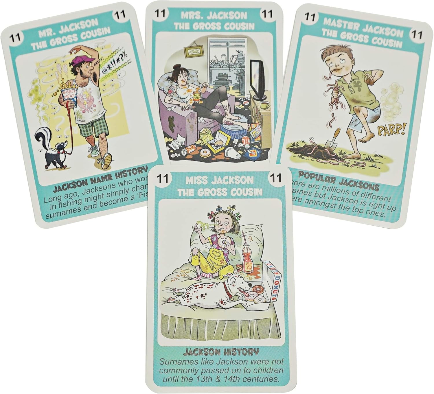 The New Happy Families Personalised Family Card Games: Jackson Family Edition - Image 5