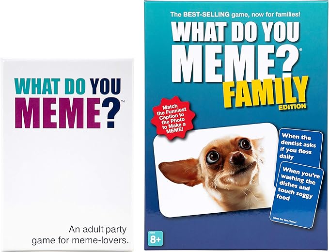 Amazon Com What Do You Meme Family Bundle Toys Games Amazon Com What Do You Meme Family Bundle Toys Games