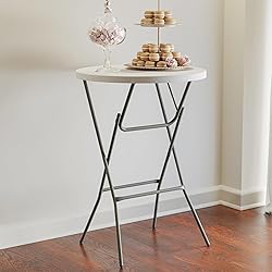 Flash Furniture Elon 32' Round Folding Bar Height