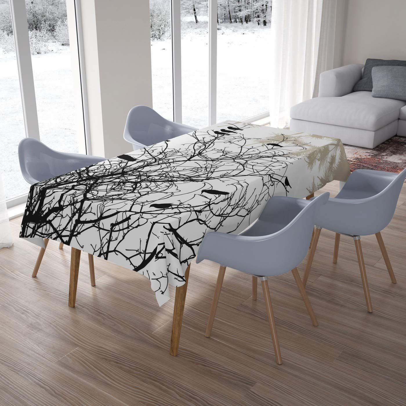 Bonamaison Kitchen Decoration, Tablecloth, 140cm x 200cm - Designed and Manufactured in Turkey