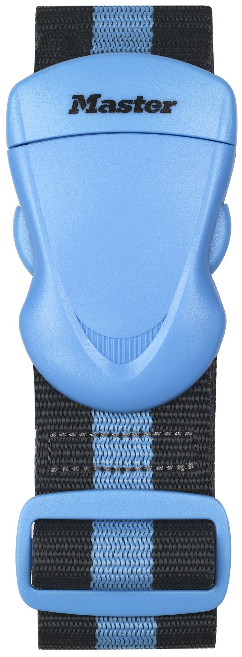 Master lock Luggage Strap Non Locking Multicolour (Blue/Grey) 4700EURDBLU