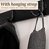 Praknu Draft Excluder Door Window 90cm Heavy Washable No Drill Heating Bill view 7