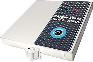 SLEEPME Chilipad Cube Bed Cooling System - Cooling & Heating Mattress Topper, Custom Bed Temperature, Cool Sleep Enhancement, Temp Range of 60-115°F, ME Half King or TwinXL Size (38" W x 80" L), Model: CP502