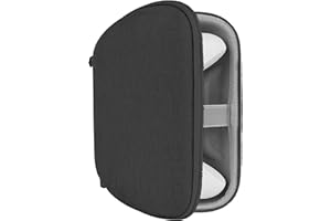 GEEKRIA Controller Travel Case Compatible with Xbox One, Series X / S, Hard Shell Carrying Bag, Protective Storage with Internal Mesh Pocket for Charging Cable (Dark Gray)