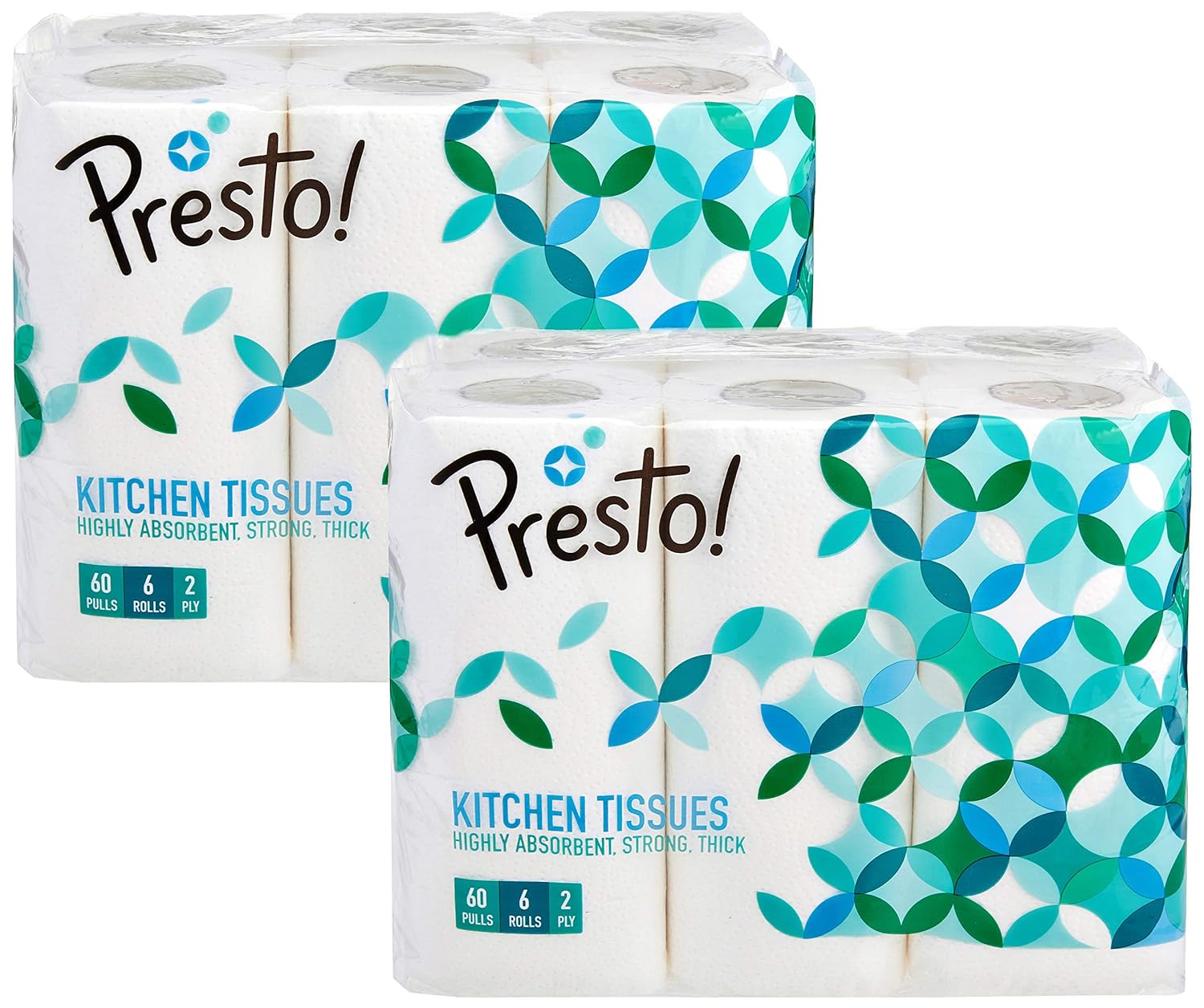 Amazon Brand Presto Kitchen Wipes 60 Wipes Pack Of 12 Amazon In Health Personal Care