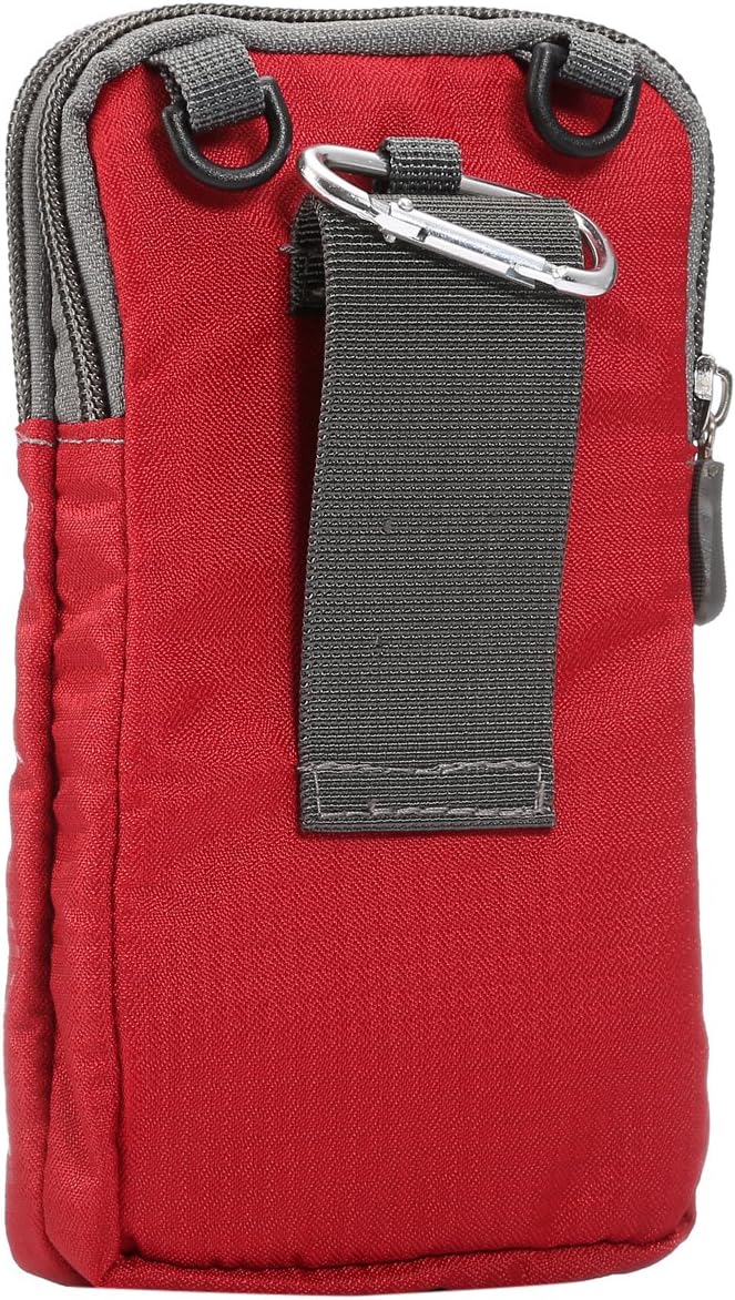 Multifunction Carry Pouch Belt Holster W Clip,Sport Crossbody Cell Phone Purse - Image 4