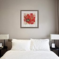 Wexford Home Red Infusion III Wall Art 15X15 Burly