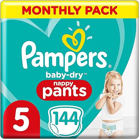 pampers baby dry 5 144