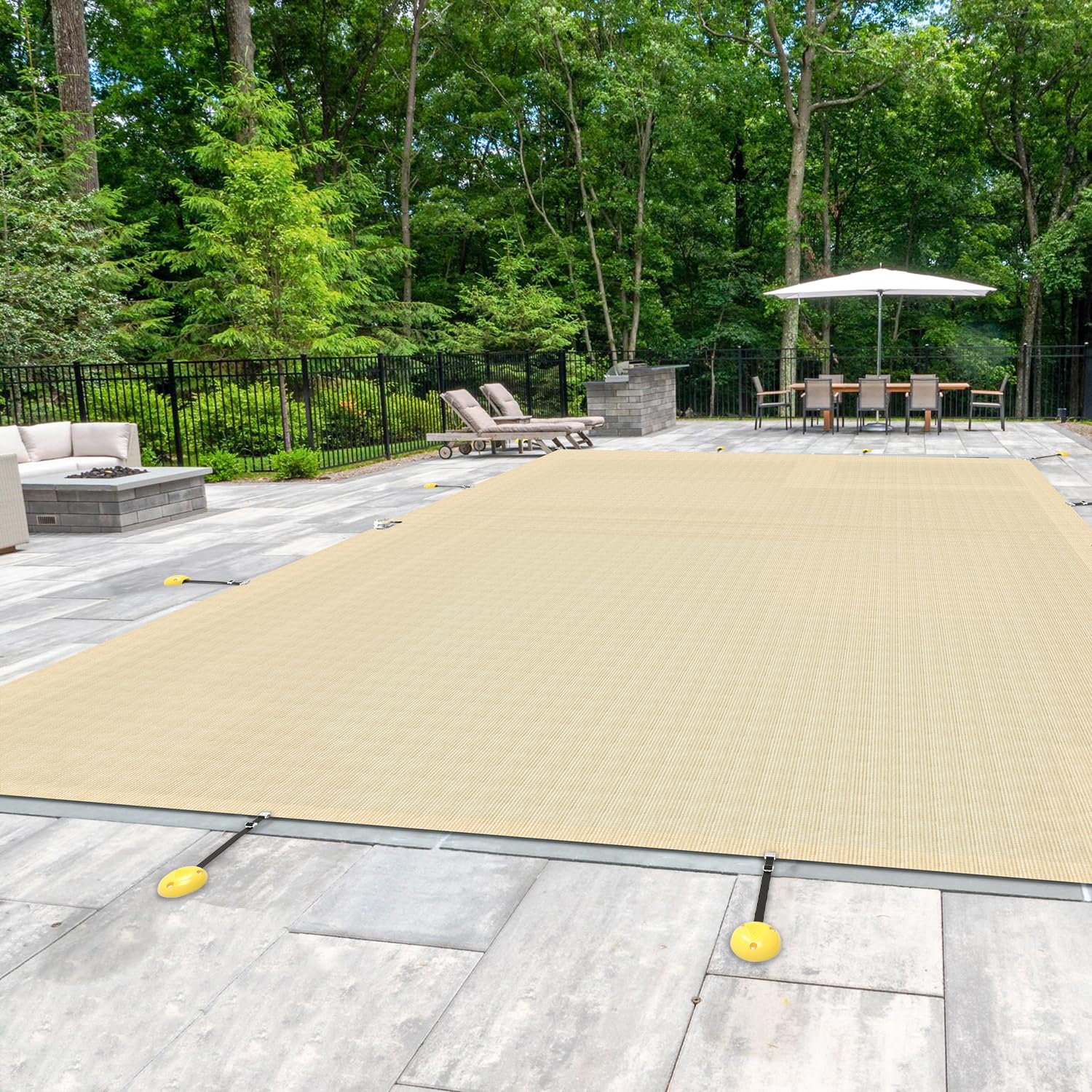 E&K 14'x46' Pool Cover for Inground