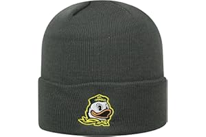 Top of the World NCAA Men's Cuffed Knit Hat Charcoal Icon