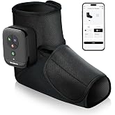 Comfytemp Air Compression Foot Massager with Heat (1 Pack, Fits Size 6-10) | Portable &amp; Cordless, FSA Eligible HSA, Foot and Ankle Compression Boot for Circulation, Edema, Ideal Gift for Men Women