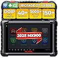 Autel MaxiCheck MX900 Scanner: 2025 Bi-Directional Scan Tool Up of MK808BT PRO/MK808S/MX808S, 3K+ Active Tests 40+ Services Same as MK900BT, CANFD DoIP, US Ver. of MK900, 8in All-Sys Diagnose, FCA