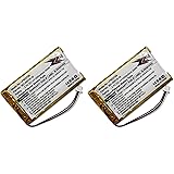 2-Pack ZZcell Battery for Garmin 361-00019-16, 361-00019-12, Garmin Nuvi 1300, 1340T Pro, 1350, 1350T, 1370, 1370T, 1375T, 13