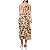 Lucky Brand Womens Floral Lace Trimmed Slip Dress