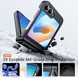 Temdan for Samsung Galaxy Z Flip 6 Case with