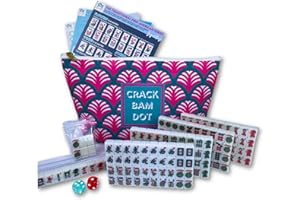 GENERIC Mini American Mahjong Set for Travel and Fun | Small Size (0.8"x0.5"x0.4") | Gift or On-The-Go Game. (Standard Edition)