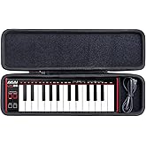 khanka Hard Carrying Case Replacement for AKAI Professional LPK25 - USB MIDI Keyboard Controller, Case Only