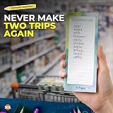 SOL Magnetic Shopping List Pad Fridge 21.5x10cm 80 Sheets view 4
