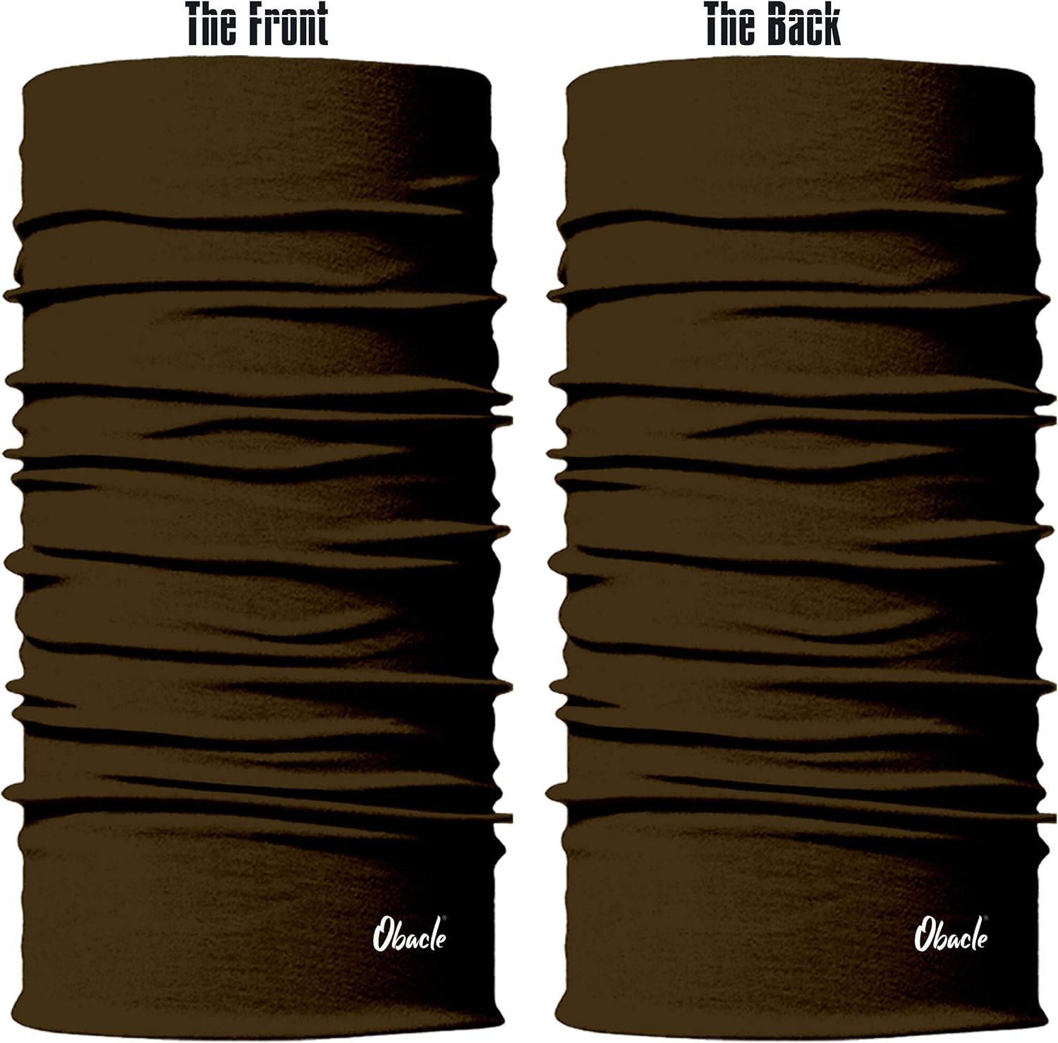 Face Mask For Sun Dust Wind Protection Durable Breathable Seamless Face Mask Headband Bandana for Men Women, Lightweight Thin Neck Gaiter for Motorcycle Fishing Hunting Outdoor Sport Solid Deep Brown : Sports & Outdoors