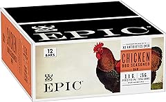 EPIC BBQ Chicken Protein Bar, Keto Consumer Friendly, 12 ct, 1.3oz bars