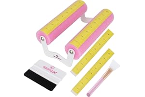 OMPERIO Cup Cradle for Crafting Tumbler, Silicone Cup Cradle for Tumblers with Felt Edge Squeegee to Apply Vinyl Decals with 