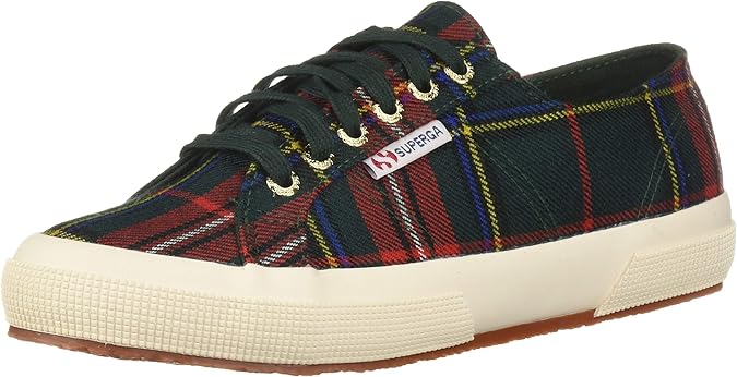 superga plaid classic sneakers