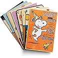 DaySpring - Peanuts Birthday - 8 Greeting Card Assortment With Envelopes
