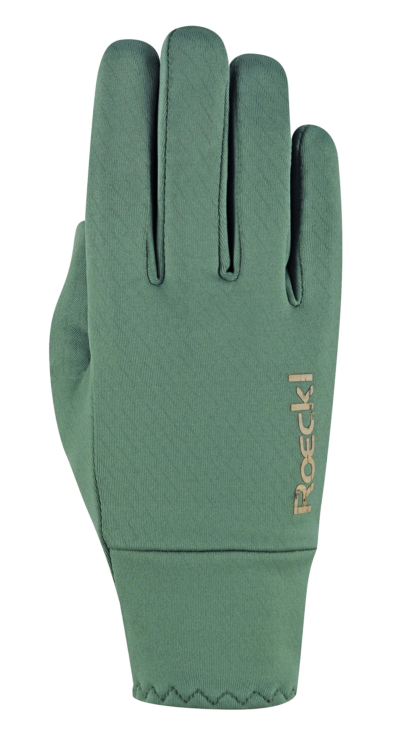 Roeckl Sports equestrian gloves WESLEY, winter riding glove, laurel leaf 9