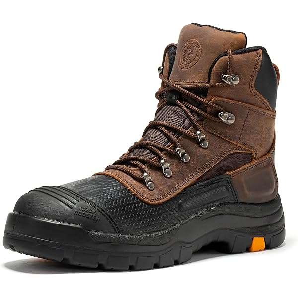Amazon.com: ROCKROOSTER Daviston Men's Composite Toe Work Boots
