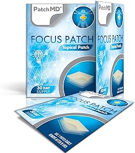 PatchMD - Focus Patch Topical Patch, 30-Day Supply