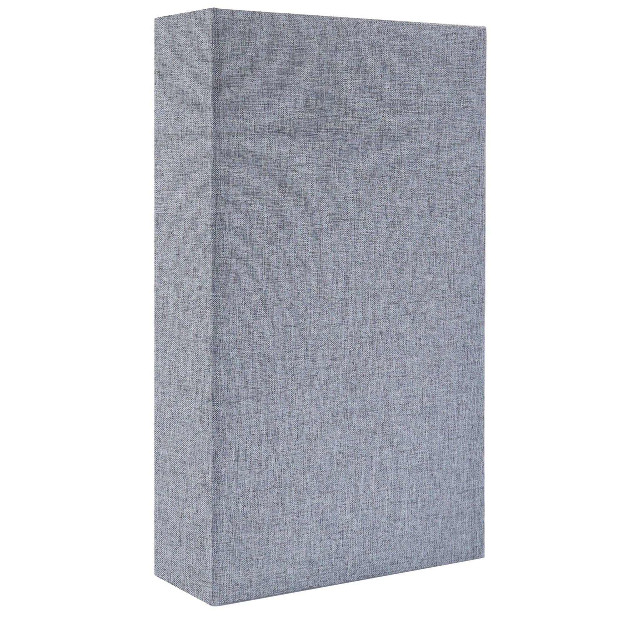 Vienrose Linen Photo Albums Slip in 6x4 300 Pockets Photobooks Black Page Large Capacity Picture Albums for Valentine Wedding Christmas Birthday