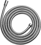 OFFO 3m Shower Hose Stainless Steel Anti-Kink High Pressure Chrome