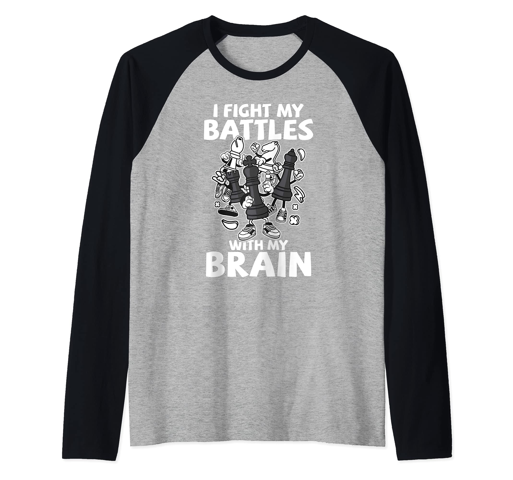 Chess Player Chess Lover Raglan Baseball Tee