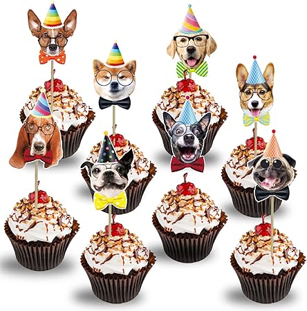 Amazon Co Jp 犬の誕生日ケーキトッパーデコレーション ガーランド 犬テーマ カップケーキトッパー 誕生日装飾 パーティー用品 おもちゃ Amazon Co Jp 犬の誕生日ケーキトッパーデコレーション ガーランド 犬テーマ カップケーキトッパー 誕生日装飾 パーティー用品 おもちゃ