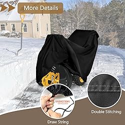 FLYMEI Snow Blower Cover 420D Snowblower Covers
