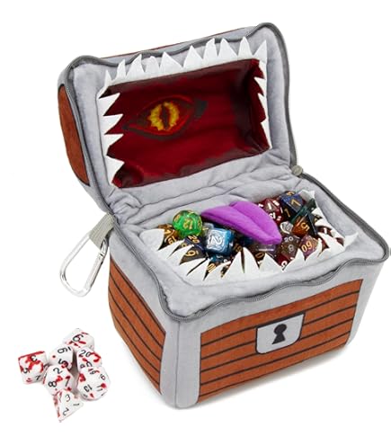 Ultra Pro Custodia In Peluche Per D&D - The Xanathar Beholder - Porta Dadi Con Moschettone