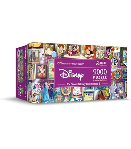 Trefl Disney 9000 Piece Jigsaw Puzzle The Greatest Disney