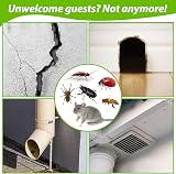 DazSpirit 2 Pcs 3m 0000 Fine Steel Wool Mice Rodent Proofing Kit view 4