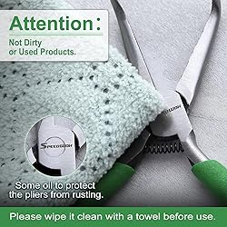 SPEEDWOX 2PCS Mini Bent Needle Nose Pliers With