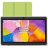 VOLENTEX 7 Inch Tablet, Quad Core Android 13 OS, 32GB ROM, WiFi, Bluetooth, Dual Camera, USB C Tablet PC, 7" Touch Screen IPS HD Display Android PAD(Green)