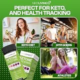 NKD Living Ketone Test Strips 120 Strips in 2 Stay Fresh Packs view 5