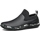 TENGTA Unisex Waterproof Garden Mud Shoes Mens Rubber Gardening Rain Boots for Women Car Wash Footwear