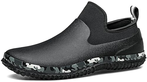 TENGTA Unisex Waterproof Garden Mud Shoes Mens Rubber Gardening Rain Boots  for Women Car Wash Footwear in Oman Whizz Rain Footwear