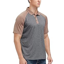 MOHEEN Mens Big and Tall Golf Polo Shirts Moisture