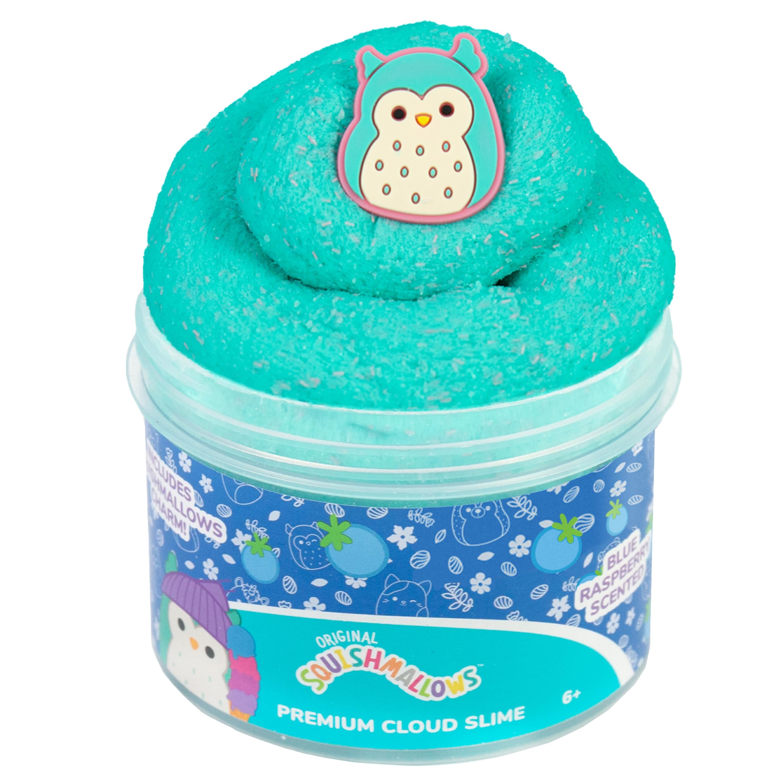 Photo 1 of SEE NOTES.......Original Squishmallows Premium Cloud Slime - Winston The Owl, Blue Raspberry Scent